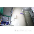 Waste gas treatment tank